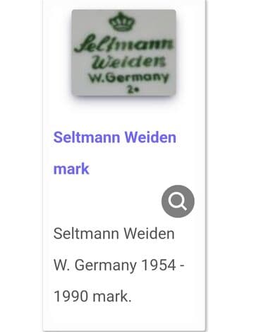 kuhinjski set: Cinije Seltmann Weiden 1954-1990te Zapadna Nemacka. Cinije komada 3 u — 5