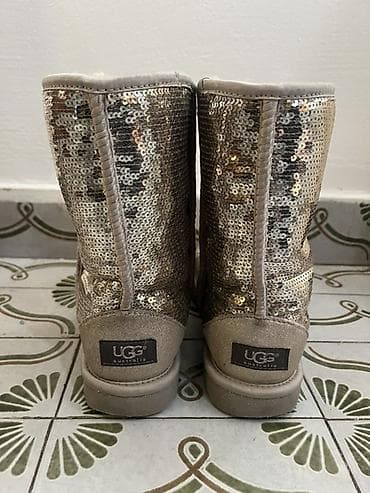 Slippers: Uggs 40, color - Silver — 3