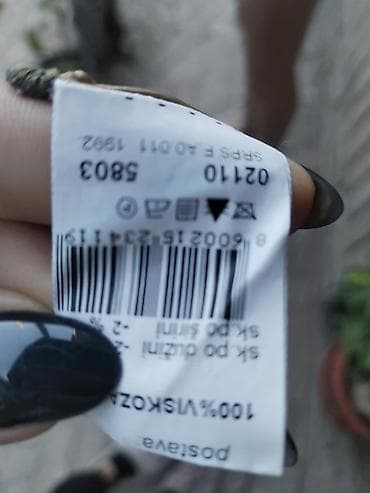 mona pantalone: Mona plisirana suknja – veličina L, kao nova struk poluobim 40,duzina — 6