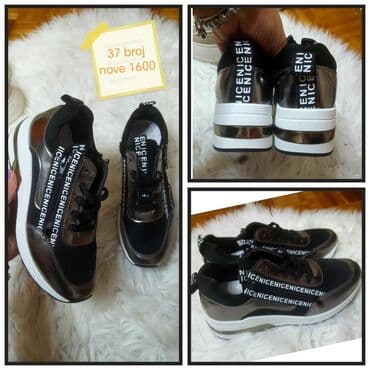 top shop patike: 37, bоја - Crna — 1