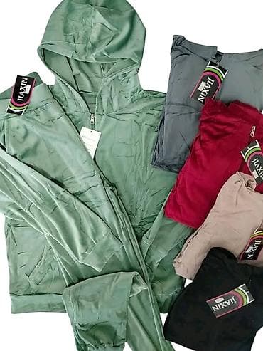 pantalone s: 3XL, Jednobojni, bоја - Bordo — 3