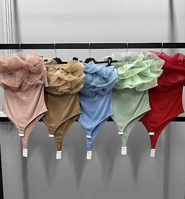 Muška odeća: 🔥Ružičasti, crveni, mint i svetloplavi ženski top bez naramenica sa — 6