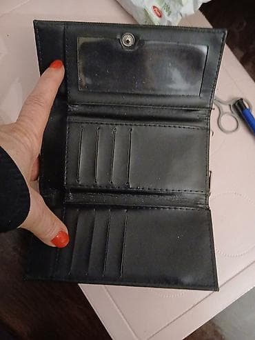 Novčanici: Tommy Hilfiger ženski novčanik, crne boje. - Klasičan preklop sa — 4