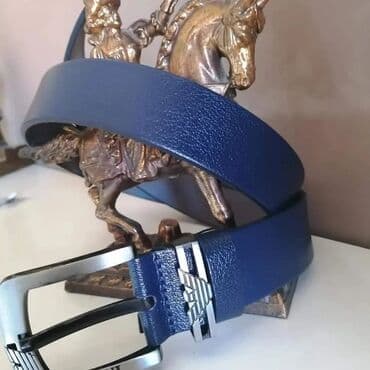 kaiševi za torbe: Male, Emporio Armani, Material: Leather — 2