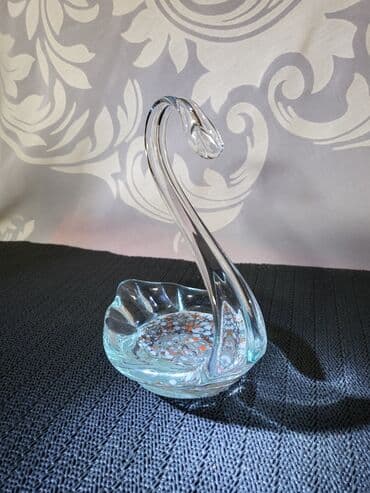 swarovski kristali cena: Figura murano,rucni rad iz 70ih. Figura duvano staklo petfektna,sve — 3