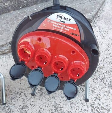 motalice za struju bez kabla: Profi motalice 3x2.5 Gumirani kabal 50 metara Germany Cena 8000 — 2