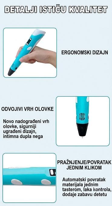 kućna mesoreznica: Na prodaju potpuno nova 3D olovka, savršen alat za razvijanje — 9