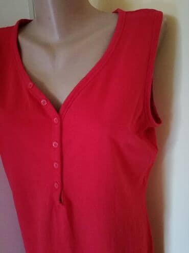 haljine c a: Esmara L (EU 40), color - Red, Other sleeves — 2