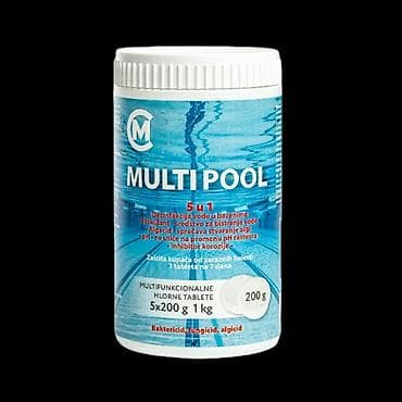 bazen od 10 m: MULTI POOL 5 u 1 – multifunkcionalne hlorne tablete za bazene - — 1