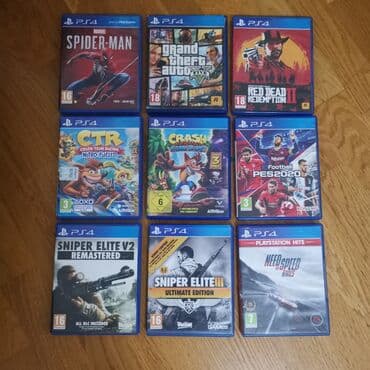 PS4 igrice u odlicnom stanju!