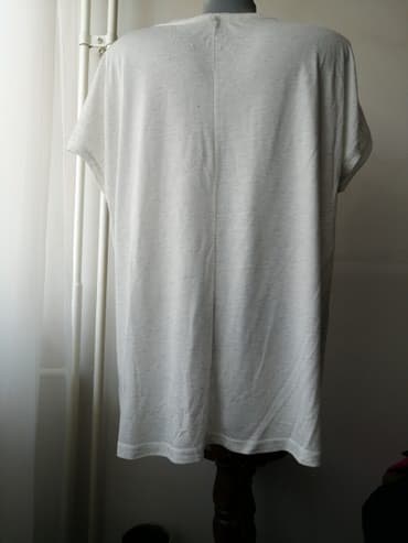 tech fleece s: XL, Viscose, Print, color - White — 3