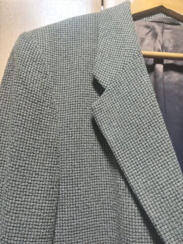 tech fleece 1:1: Suit jacket, XL (EU 54), color - Grey, Wool — 3