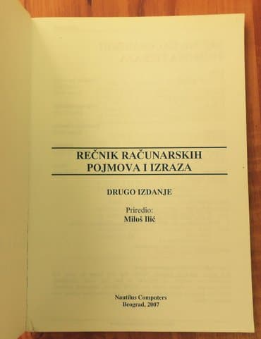 vulkan komplet knjiga: Rečnik računarskih pojmova i izraza ii izdanje priredio: miloš ilić — 3