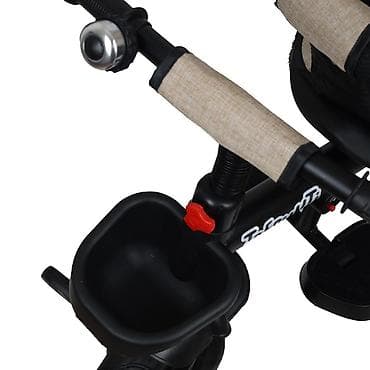 drvena hodalica za bebe: Jungle Trepunti tricikl – Beige Multifunkcionalni tricikl koji raste — 5