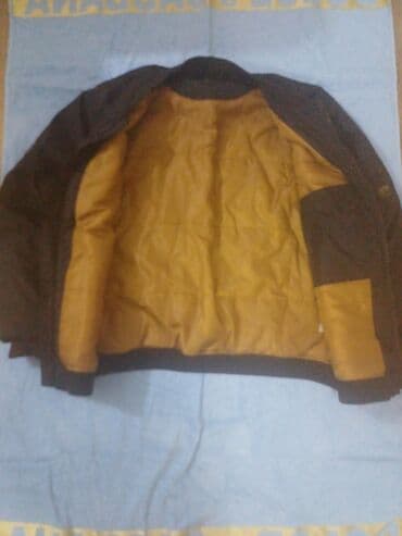 Kožne jakne: Muška bomber jakna – crna - Klasičan bomber kroj sa rebrastim — 4