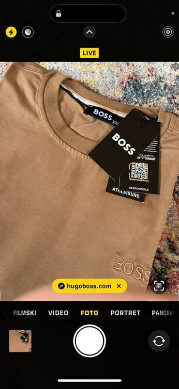 mizan spavacice: Short sleeves T-shirt, Boss, color - Multicolored, Cotton — 6