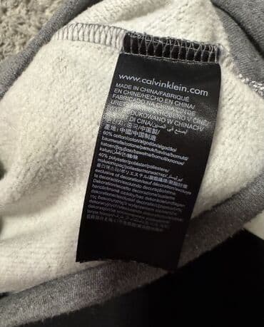 3 decembar duks: Calvin Klein, M (EU 38), L (EU 40), Print, color - Grey — 4