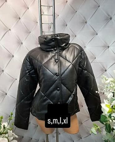 kape za odrasle: Ženske jakne – više modela i veličina 1) Kratka jakna od eko kože — 2