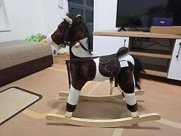 o bag torbe: Plisani konj ljuljalica za decu u odlicnom stanju, malo koriscen — 1