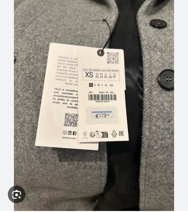 Zara, XS, Jednobojni, Sa postavom — 3