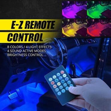 zastita od sunca za auto za decu: LED trake za auto RGB Rgb ambijentalna traka za auto. Odgovara svim — 5