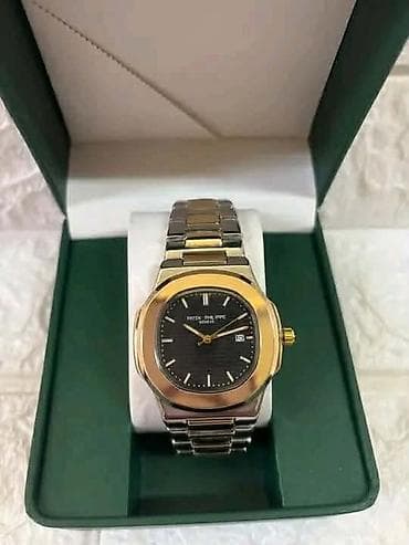 satovi tissot: Patek Philippe Nautilus – elegantni muški ručni sat - Kućište u — 1