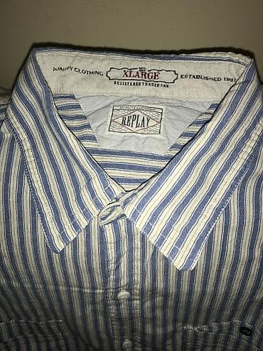 replay torbe: Original Replay kosulja M 100% cotton Ramena 46cm, duzina 77cm, struk — 2