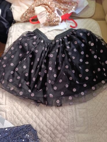 teksas haljine za devojcice: Bundle: Dresses, Shirts, Skirts, For girls, age: 7-8 years — 3
