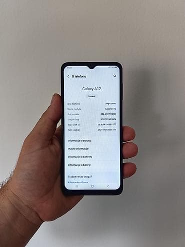 samsung stari modeli: Samsung A12 crni sa 4/64b memorije, dual sim otključan za sve mreže — 5