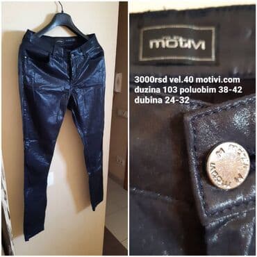 Pantalone: S (EU 36), Ravne nogavice — 7