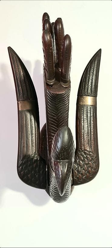 kopacke 33: ★ Na prodaju stari ukrasni predmet od punog izrezbarenog drveta u — 6