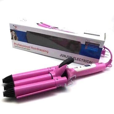 figaro za kosu sa tri cevi: 2350din Figaro za talasastu kosu sa tri grejne cevi za trostruko brže — 4