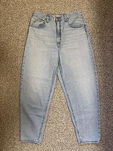 lv pantalone: Levis farmerke ORIGINAL Velicina W28 L27, high loose model, original — 1