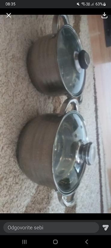 Na prodaju serpe od 3.5l,5l,tiganji metal i vatrostalna sa na lalafo.rs Na prodaju serpe od 3.5l,5l,tiganji metal i vatrostalna sa