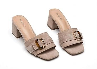 obuca ziggy: Ženske klompe/sandale sa blok petom - Model: slip-on klompe sa — 1