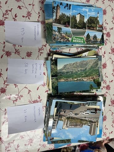 Numizmatika i filatelija: Stare razglednice 268 kom U odličnom stanju razglednice.  133 kom