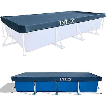 set za rostilj: Pokrivač Za Pravougaone Bazene 450 x 220 cm Intex Šifra: 28039 — 1