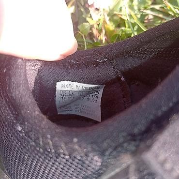 Slipper booties: Crne dečije patike bez pertli sa čičak-trakom - Brend: Adidas — 2