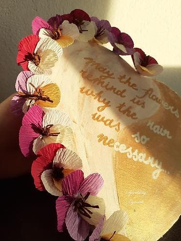 korpice za cvece: Veštačko cveće, bоја - Zlatna, Novo — 5