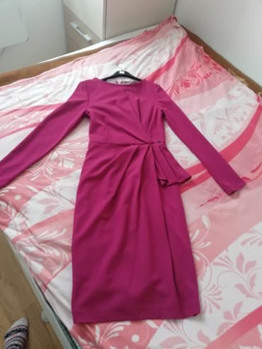 guess zenske torbe cene: S (EU 36), color - Pink, Cocktail, Long sleeves — 6