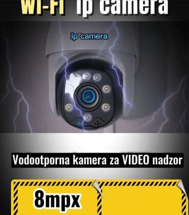 Ip kamera za video nadzor
Cena 3490 din