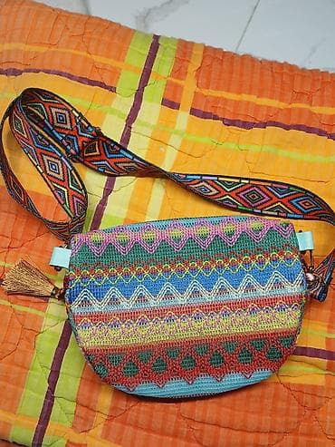 pamucne helanke cena: Plava torbica-1500din Kožna torbica(čista koža)-2000din — 6