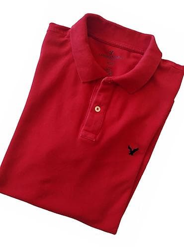 sorc velicina 33: Men's T-shirt American Eagle, bоја - Crvena — 5