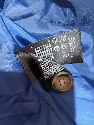 moderna odeća: H&M ženski blejzer, veličina s - Boja: svetlosiva spolja, postava — 3