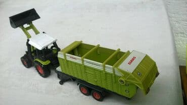 torbe sa sirokim kaisem: Siku Traktor sa prikolicom Claas 19 cm. (kabina traktora nije — 2