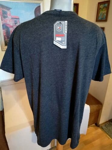 crne letnje pantalone: Nova muska pamucna majica Redway u velikom broju 3XL 4XL. Turska — 5