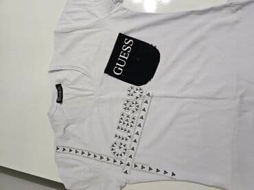 mindjuse sa ruskom kopcom: Guess L, bоја - Bela, Kratkih rukava — 2