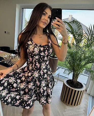 Haljine: ✅Ženska mini haljina sa cvetnim printom
✅S M L
✅2200 din — 8