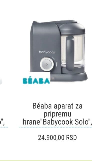 etirel ski pantalone cena: Bébea aparat za pripremu hrane za bebe 4u1 . Kombinuje 4 funkcije — 1