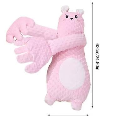 vodena puska: Plišani jastuk za uspavljivanje beba – „zagrljaj“ sa pokretnim rukama — 2